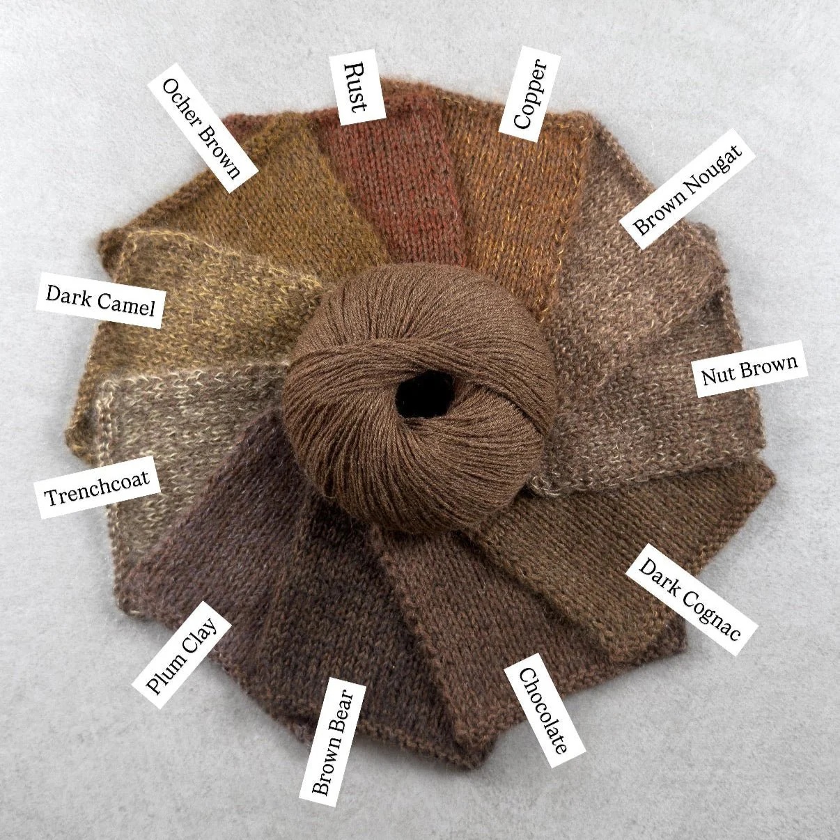 Knitting for Olive Merino - Dark Cognac - Image 3