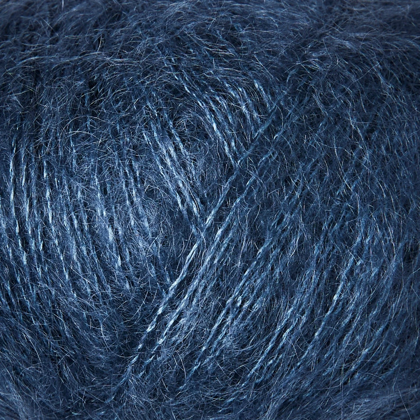Knitting for Olive Soft Silk Mohair - Blue Jeans - Image 2